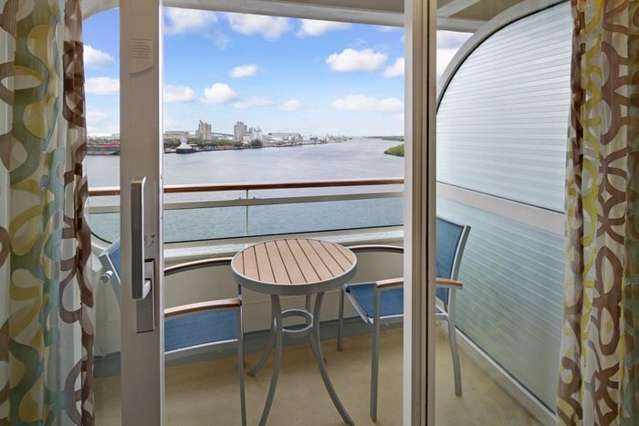 Spacious Ocean View Balcony